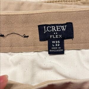 J.Crew Flex Tan Trousers